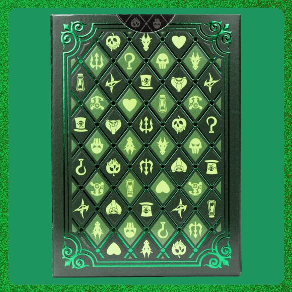 Bicycle x Disney Villains Green & Purple Bundle - Picture 11 of 15